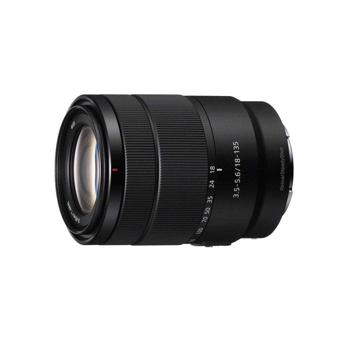 Sony 18-135mm lens showing versatile zoom for travel and everyday photography with OSS