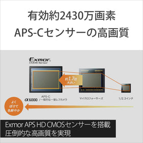 Sony Alpha a6000 16-50mm power zoom lens for versatile everyday shooting