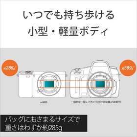 Sony Alpha a6000 3-inch LCD display angled for framing and review
