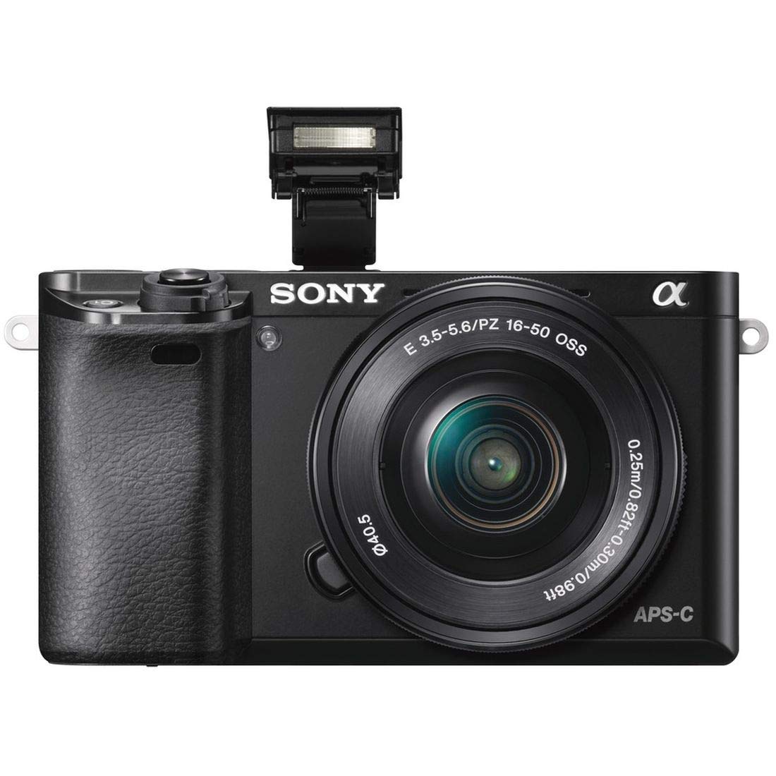 Renewed Sony Alpha a6000 package ready for use