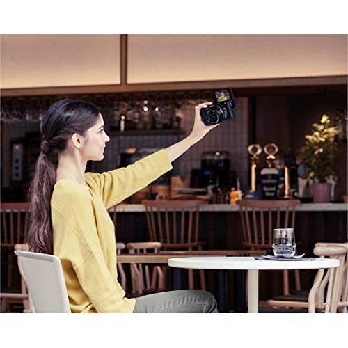Sony a6400 12in tripod provides stable support for steady shots.