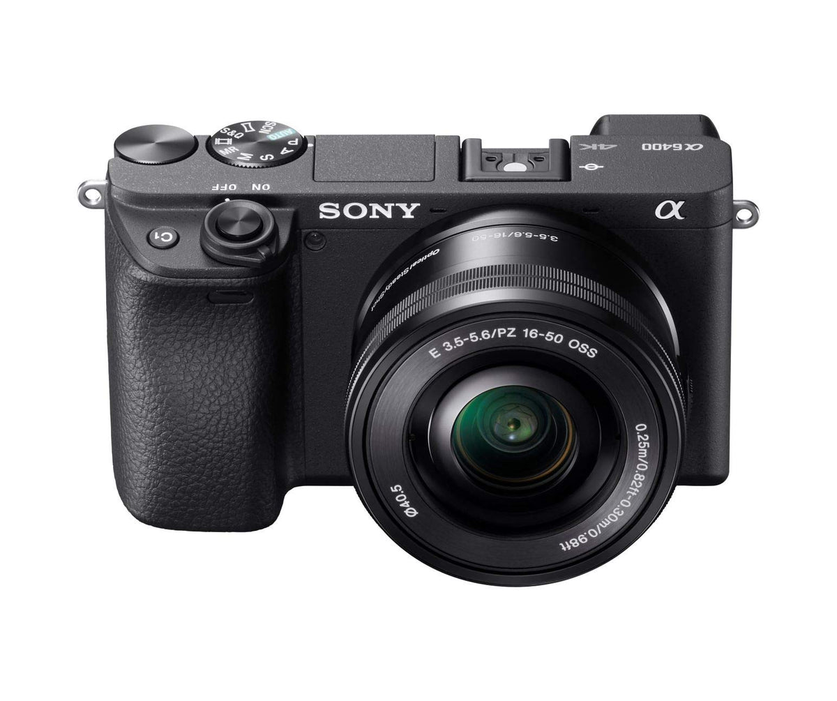 Sony A6400 demonstrates USB-C and HDMI connectivity for easy transfers.