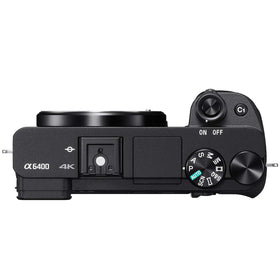 Sony a6400 NP-FW50 battery included for extended shoots.