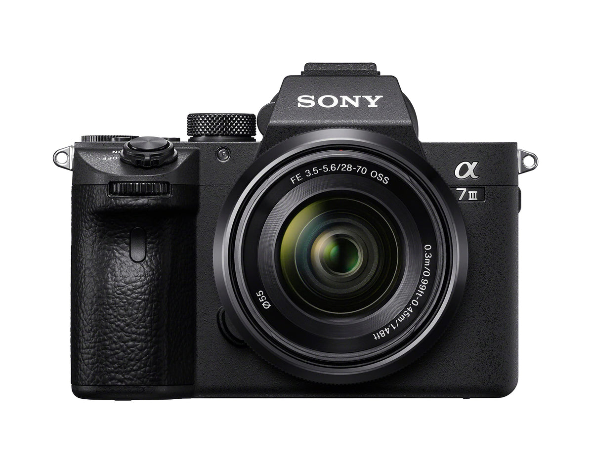 Sony a7 III ergonomic design enables comfortable all-day shooting.