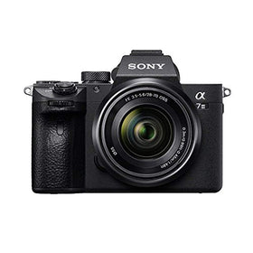 Sony a7 III mounted on tripod for steady landscape captures.