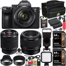 Sony a7III body with FE 28-70mm lens for versatile everyday photography