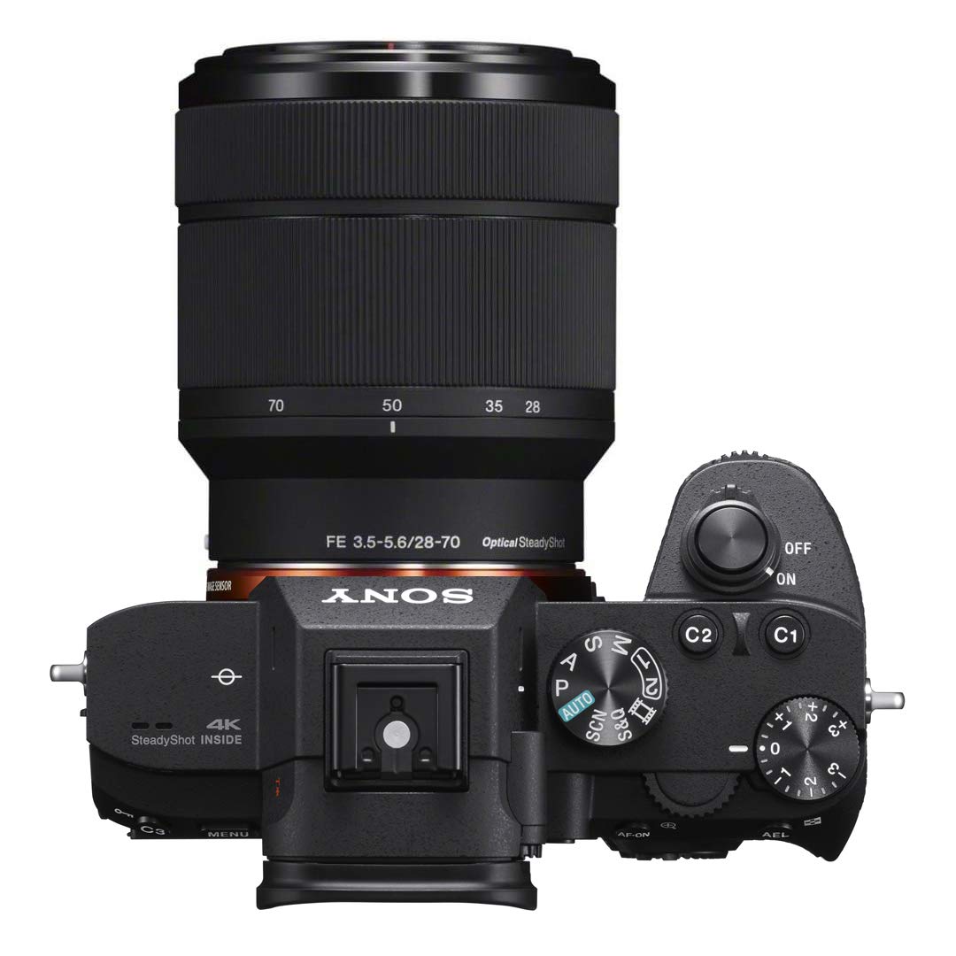Sony a7III camera bag and accessories for organized gear on the go