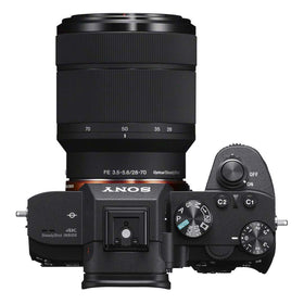 Sony a7III camera bag and accessories for organized gear on the go