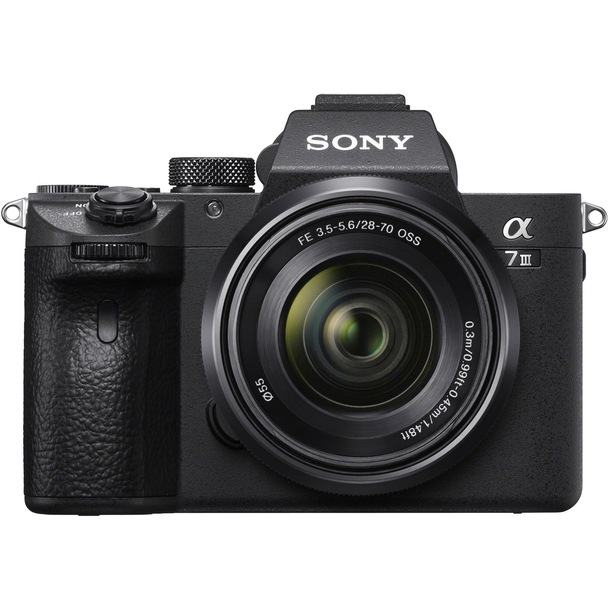Sony a7III with FE 50mm lens for sharp portraits and low-light detail