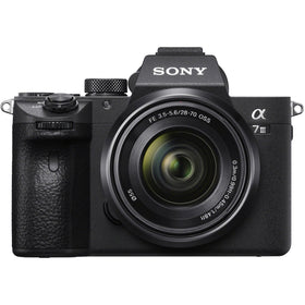 Sony a7III with FE 50mm lens for sharp portraits and low-light detail