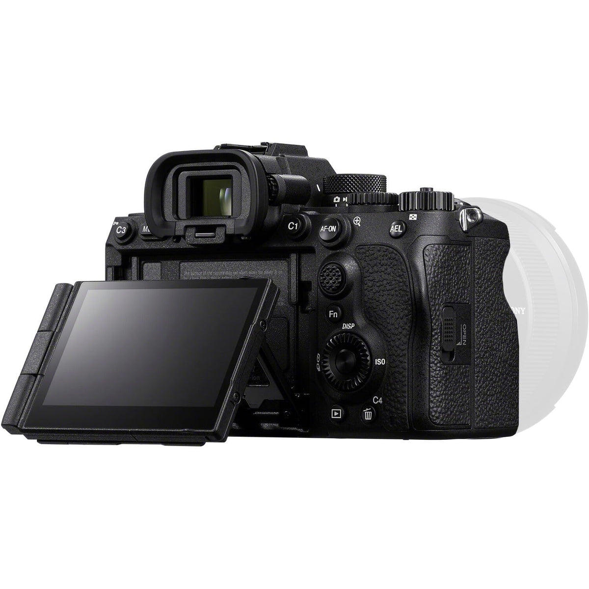 Sony A7 V spare NP-FZ100 battery with external charger extends sessions.