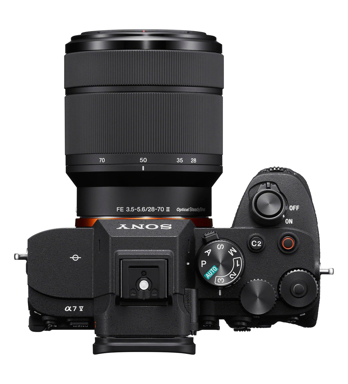 Sony Alpha 7V back panel controls, showcasing easy AI autofocus at your fingertips.