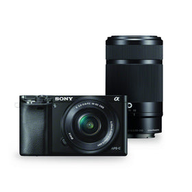 Sony Alpha a6000 with 16-50mm lens offers portable speed for everyday shooting.