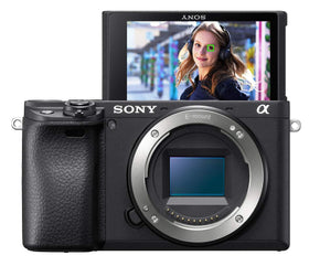 Sony Alpha a6400 with 425 detection points covering 84% of the sensor for broad focus.