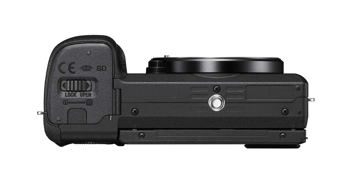 Sony Alpha a6400 tiltable LCD for easy vlogging and self-shots.