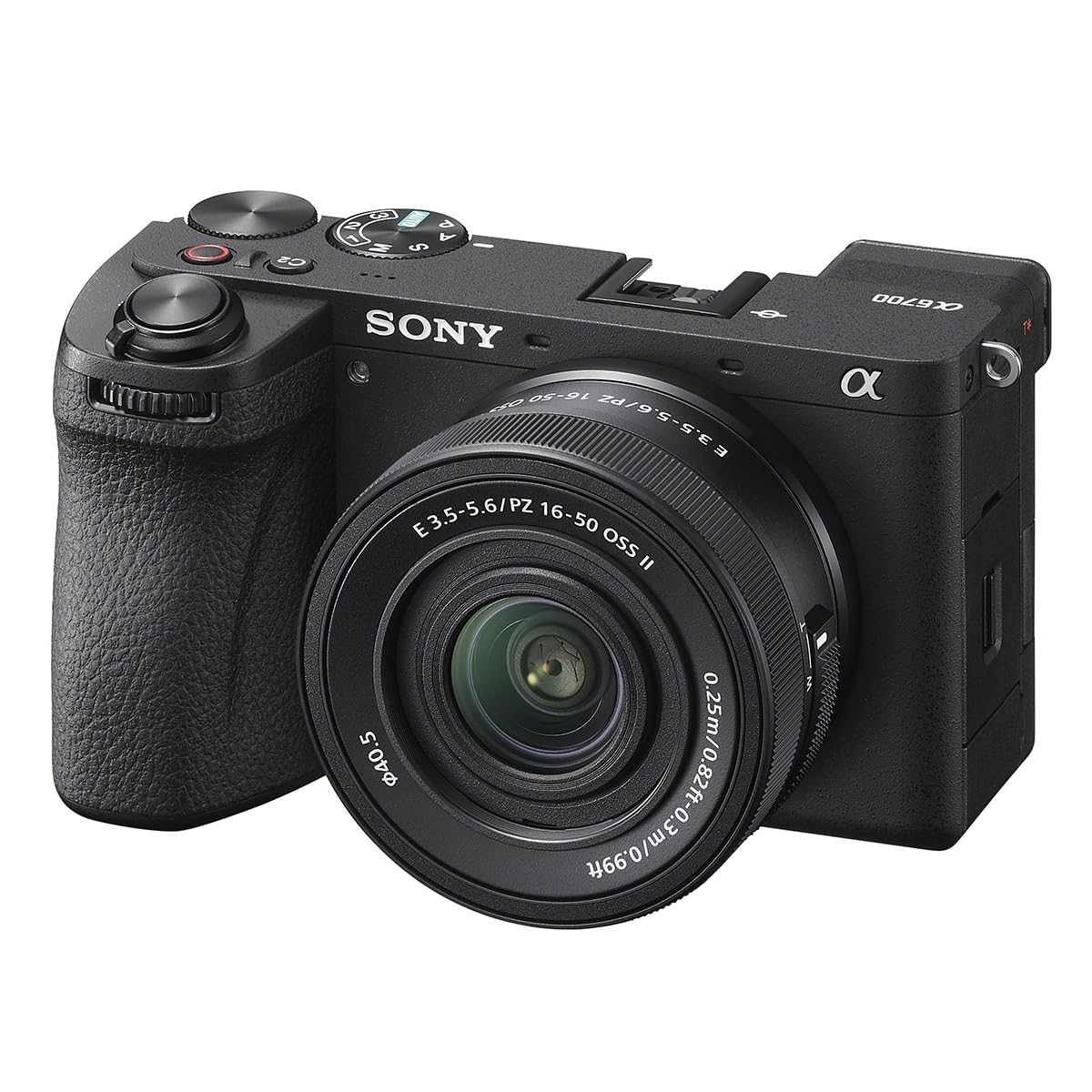 Sony Alpha a6700 with kit lens, street photography-ready with sharp detail