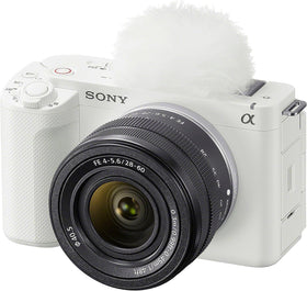 Sony ZV-E1 AI auto-framing feature in action.