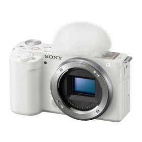 Sony Alpha ZV-E10 with flip-out LCD for versatile on-camera shooting