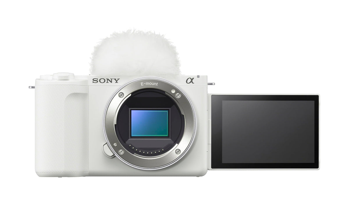Sony Alpha ZV-E10 II 26MP sensor for crisp creator-ready images.