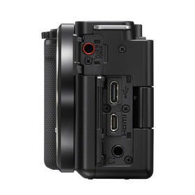 Sony Alpha ZV-E10 interchangeable lenses expand creative options.