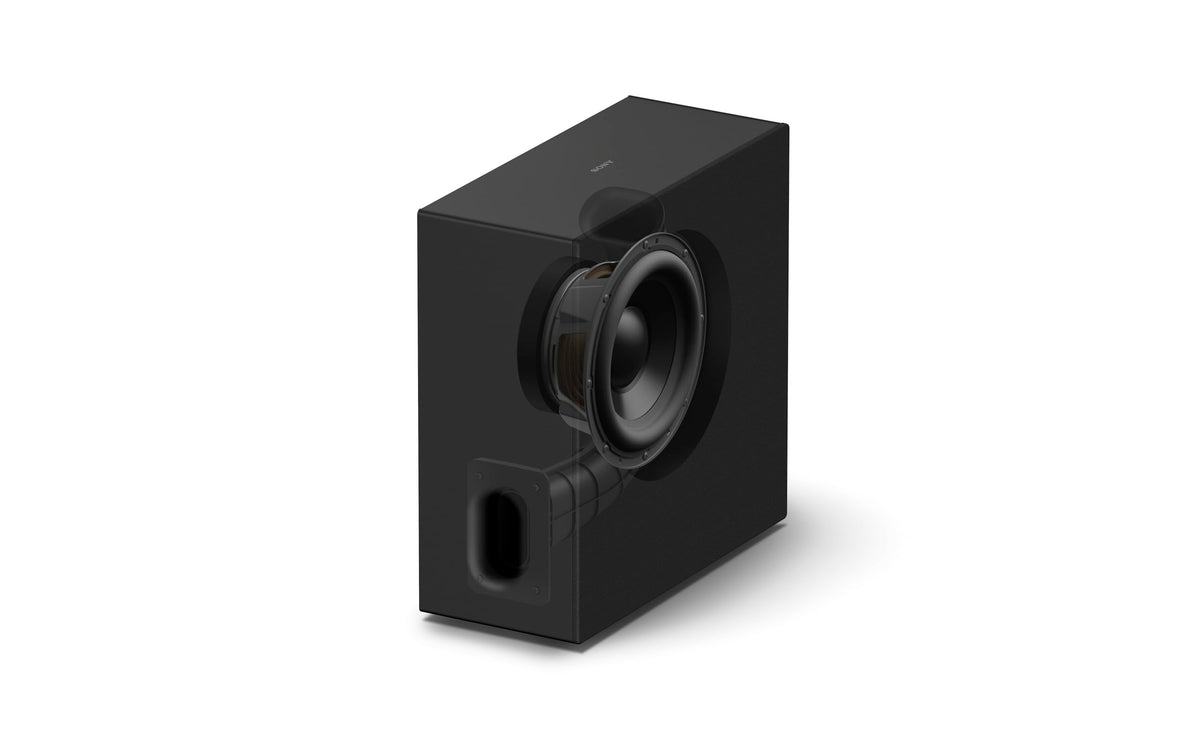 Sony BRAVIA Sub 8 back panel with easy connectivity options