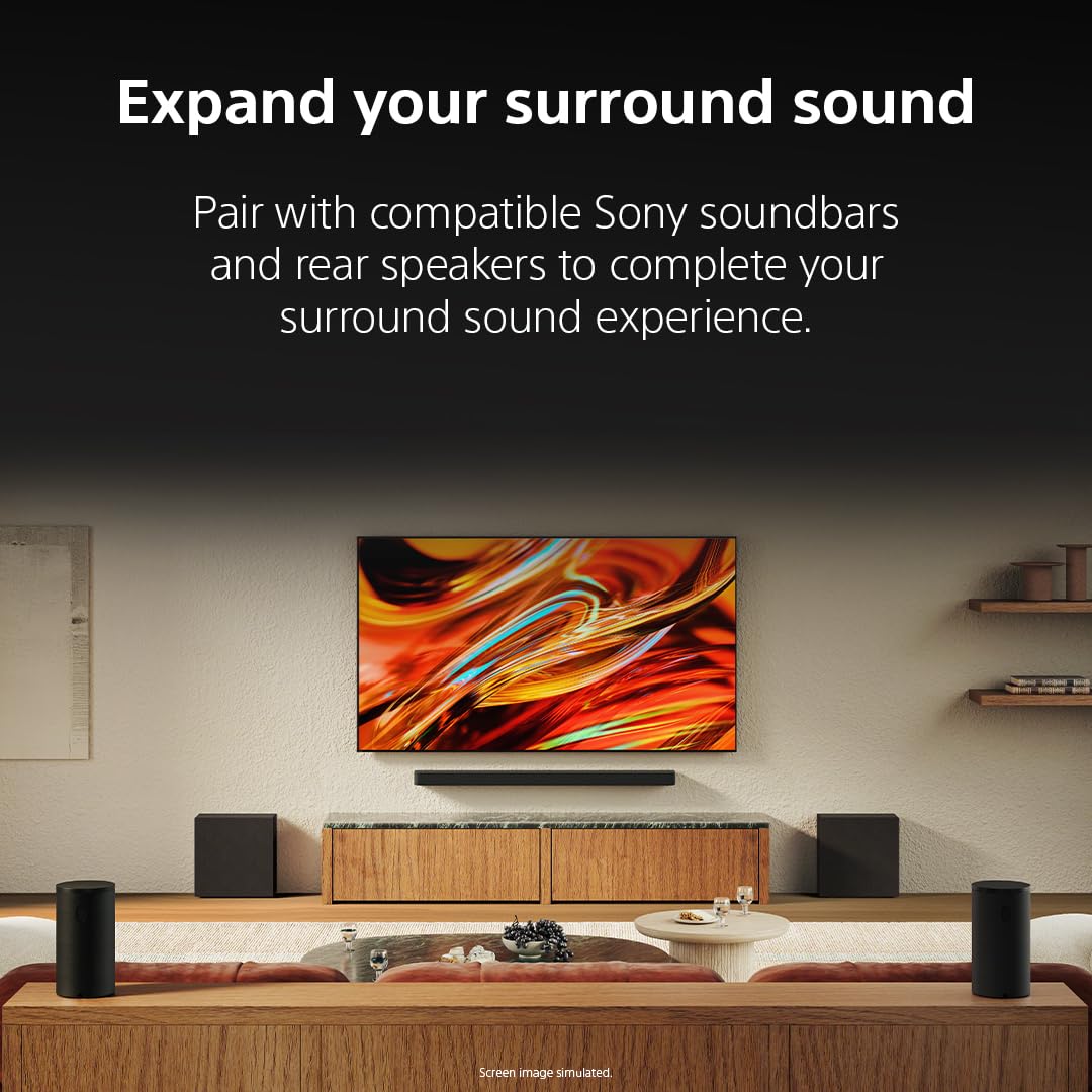 Sony BRAVIA Sub 8 side view showing compact, flexible placement