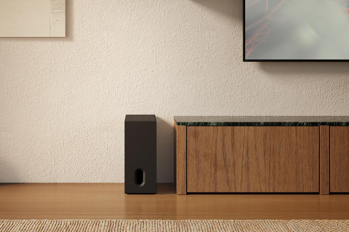 Sony BRAVIA Sub 8 sleek design complements modern home theaters