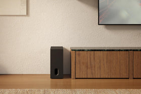 Sony BRAVIA Sub 8 sleek design complements modern home theaters