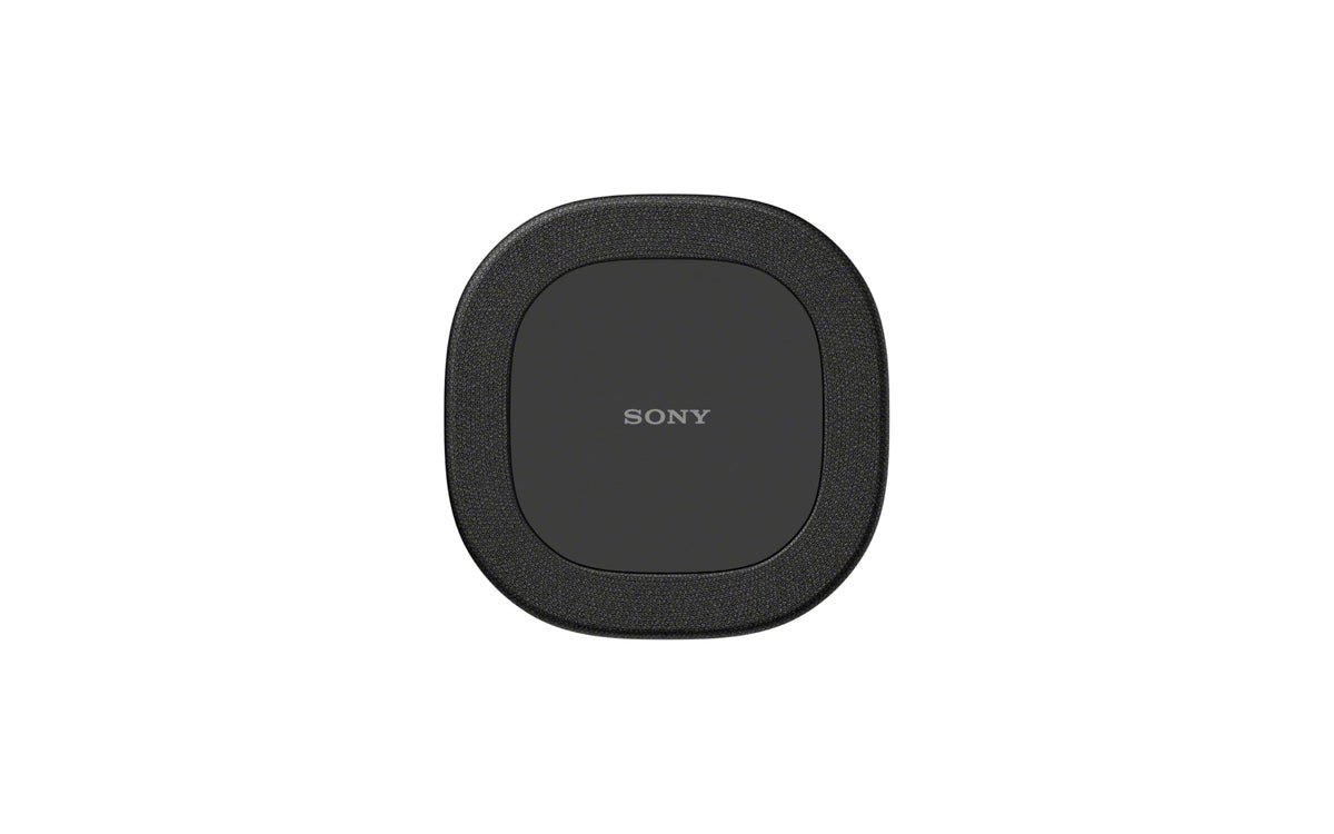 Sony BRAVIA Theater 8 rear speakers with woofer and tweeter for clear, expansive audio.