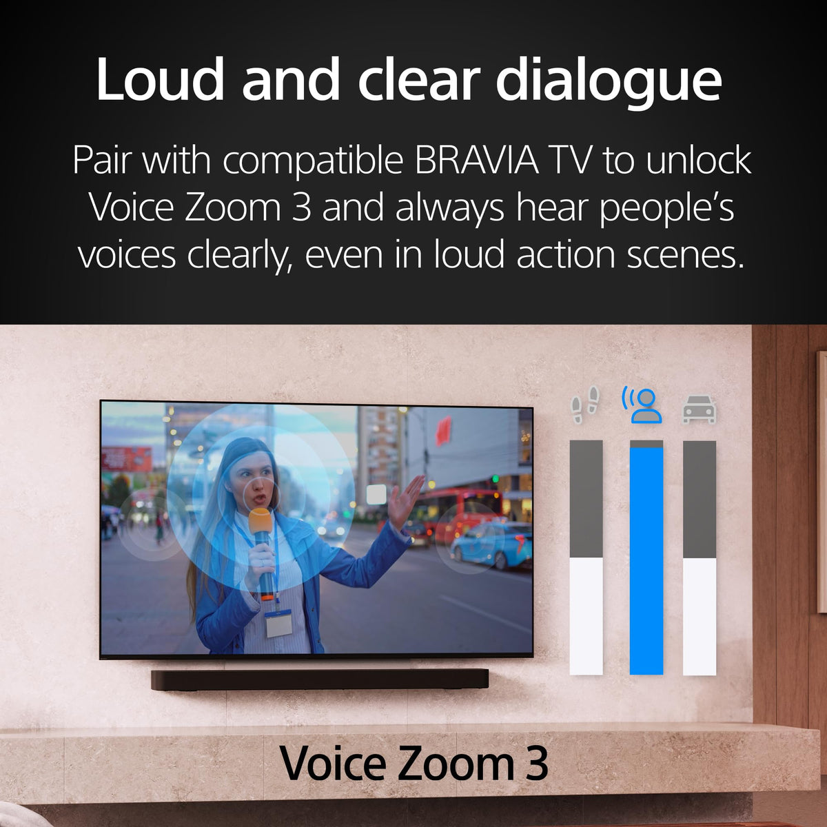 Sony BRAVIA Theater Bar 6 BRAVIA Connect app for quick control and profiles