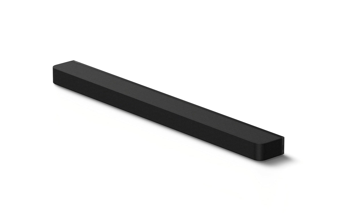 Sony BRAVIA Theater Bar 8 front view showing compact, cinematic styling and surround potential