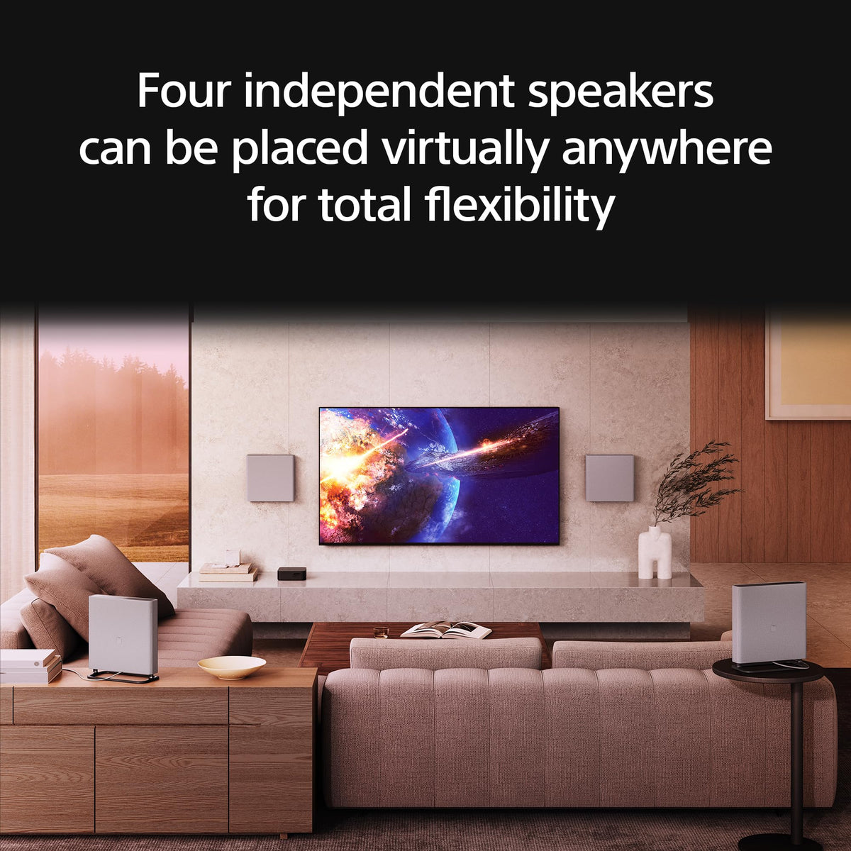 Sony BRAVIA Theater Quad Dolby Atmos and DTS:X support for cinematic experiences