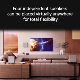 Sony BRAVIA Theater Quad Dolby Atmos and DTS:X support for cinematic experiences