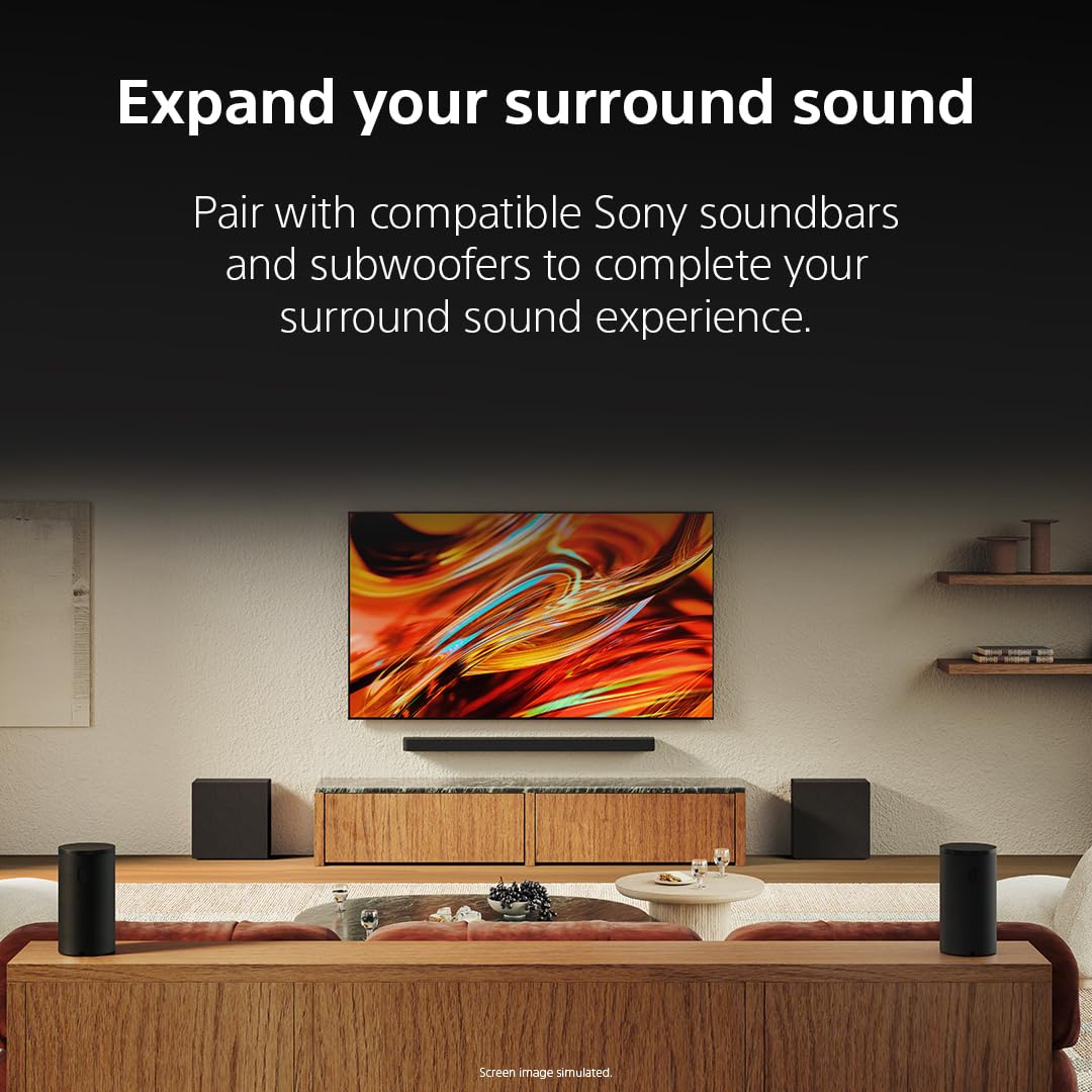 Sony BRAVIA Theater Rear 9 wall mount bracket enables precise speaker angle.