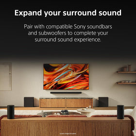 Sony BRAVIA Theater Rear 9 wall mount bracket enables precise speaker angle.