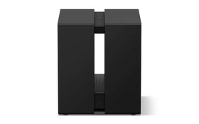Sony BRAVIA Sub-9 front view with dual 200 mm drivers delivering deep bass.