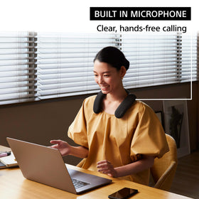 Built-in microphone on Sony BRAVIA Theater U enables hands-free calls.
