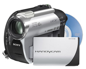 Handheld shooting with Sony DCR-DVD108 captures family moments clearly.