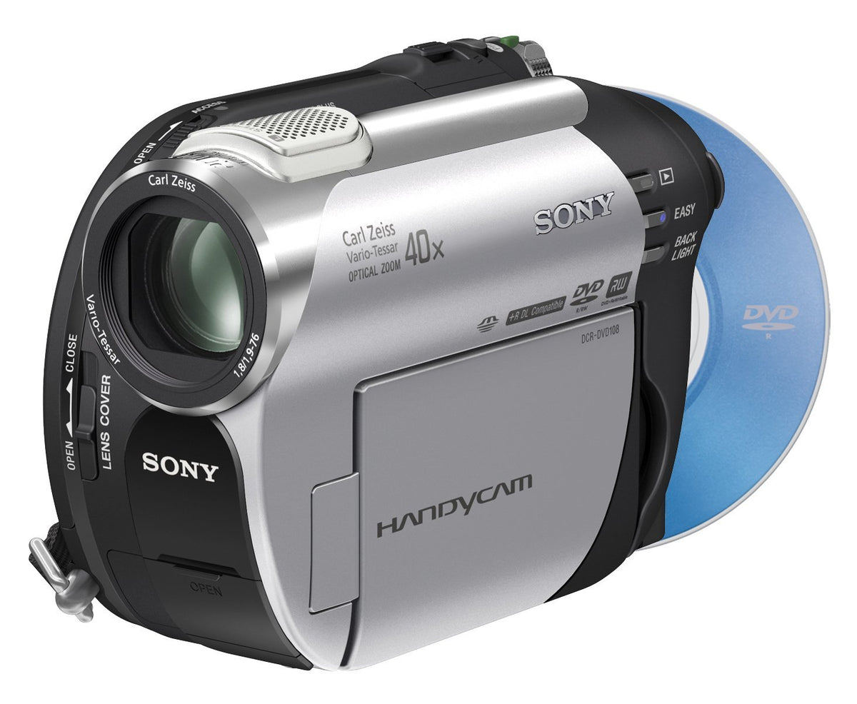 Tripod-ready setup with Sony DCR-DVD108 for stable long takes.
