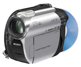 Tripod-ready setup with Sony DCR-DVD108 for stable long takes.