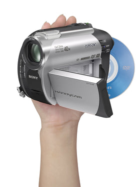 Carl Zeiss lens on Sony DCR-DVD108 for sharp, vivid footage.