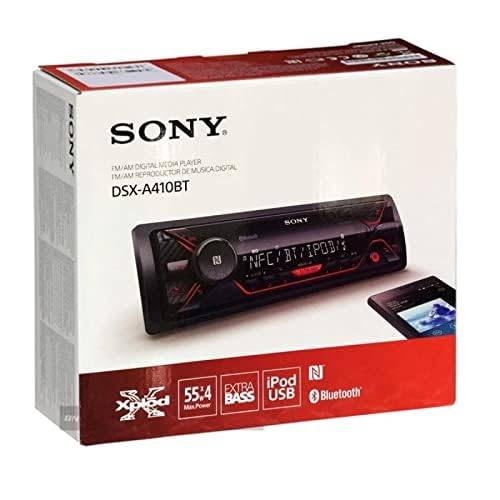 Sony DSX-A410BT voice control for safe, hands-free operation.