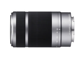 Sony E 55-210mm internal focusing for smooth, quiet video AF.