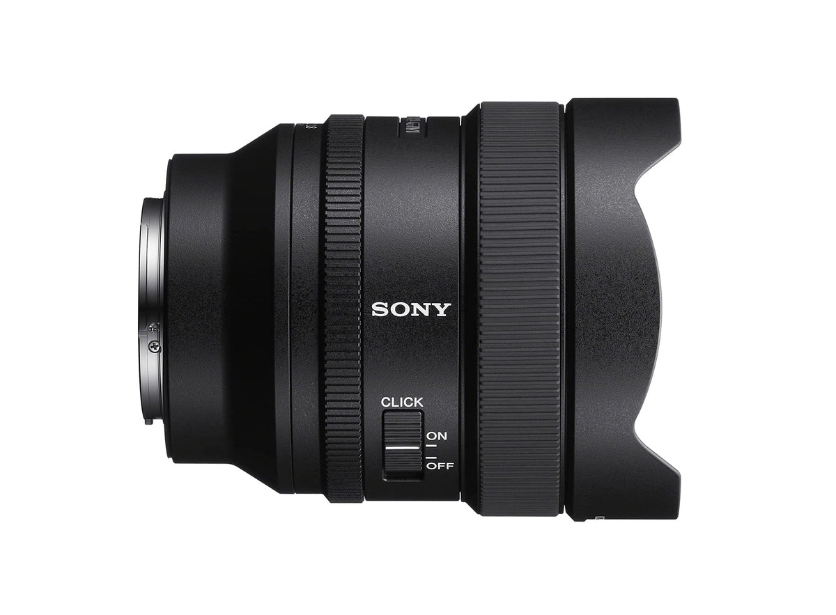 Sony FE 14mm F1.8 GM fluorine coatings resist dust and fingerprints.