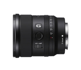 Sony FE 20mm f1.8 G lens mount area, easy compatibility with Sony bodies.