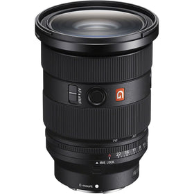 Sony FE 24-70mm GM II lens front element highlighting lightweight form for travel photography