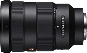 Sony FE 24-70mm f/2.8 GM lens mount detail, reliable full-frame compatibility.