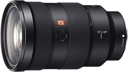 Sony FE 24-70mm f/2.8 GM lens front view for versatile travel photography.