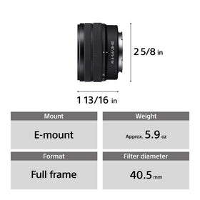 Sony FE 28-60mm lens video setup demonstrates versatile performance for moviemaking and photos.