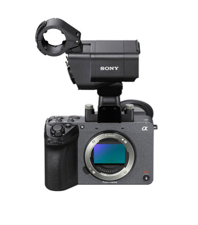 Sony FX2 full-frame cinema camera front view, built for on-set flexibility.